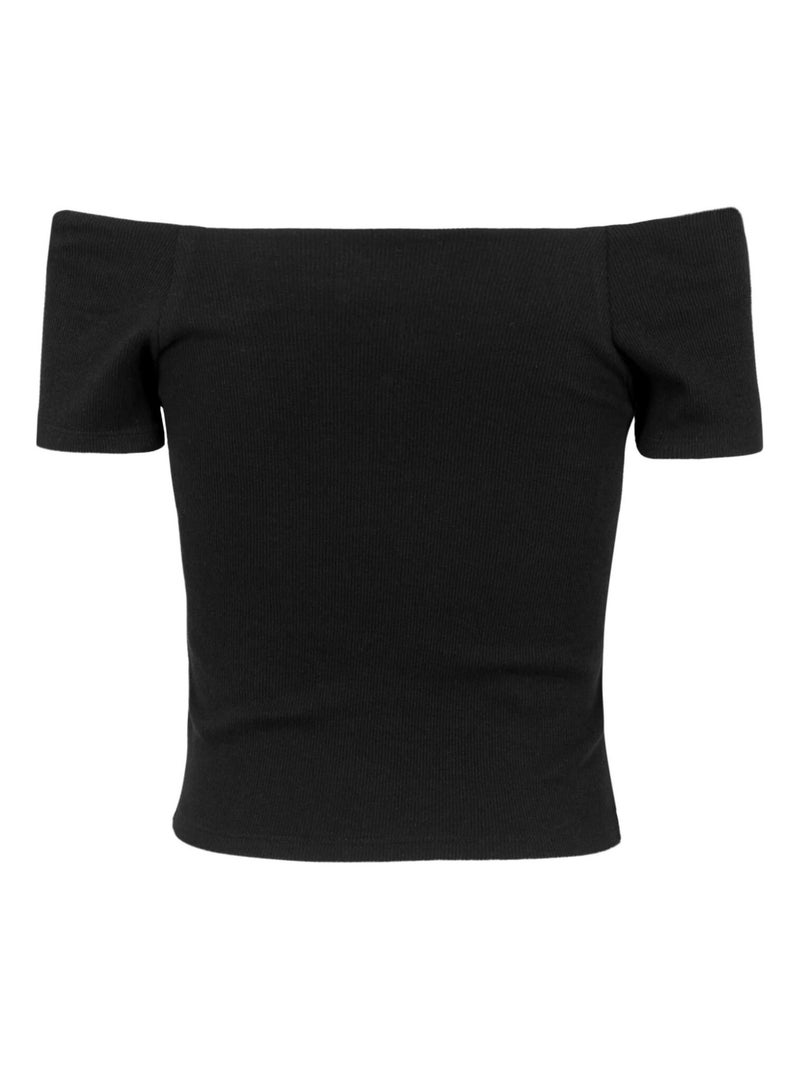 Urban Classics - T-shirt motif/style Côtelé Noir - Kiabi