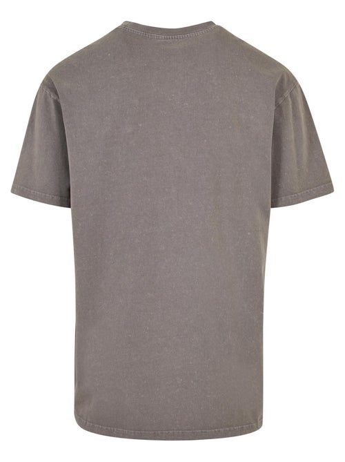 Urban Classics - T-shirt motif/style délavé à l'acide - Kiabi