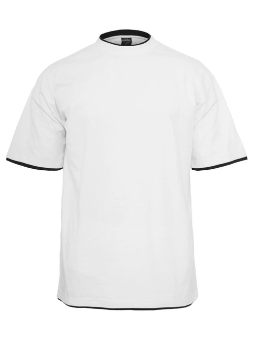 Urban Classics - T-shirt motif/style Détail contrasté - Kiabi