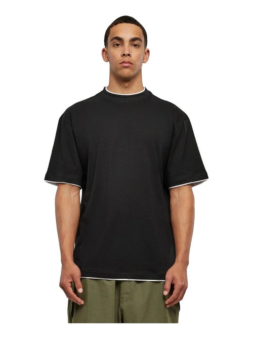 Urban Classics - T-shirt motif/style Détail contrasté - Kiabi