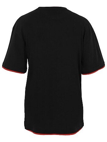 Urban Classics - T-shirt motif/style Détail contrasté
