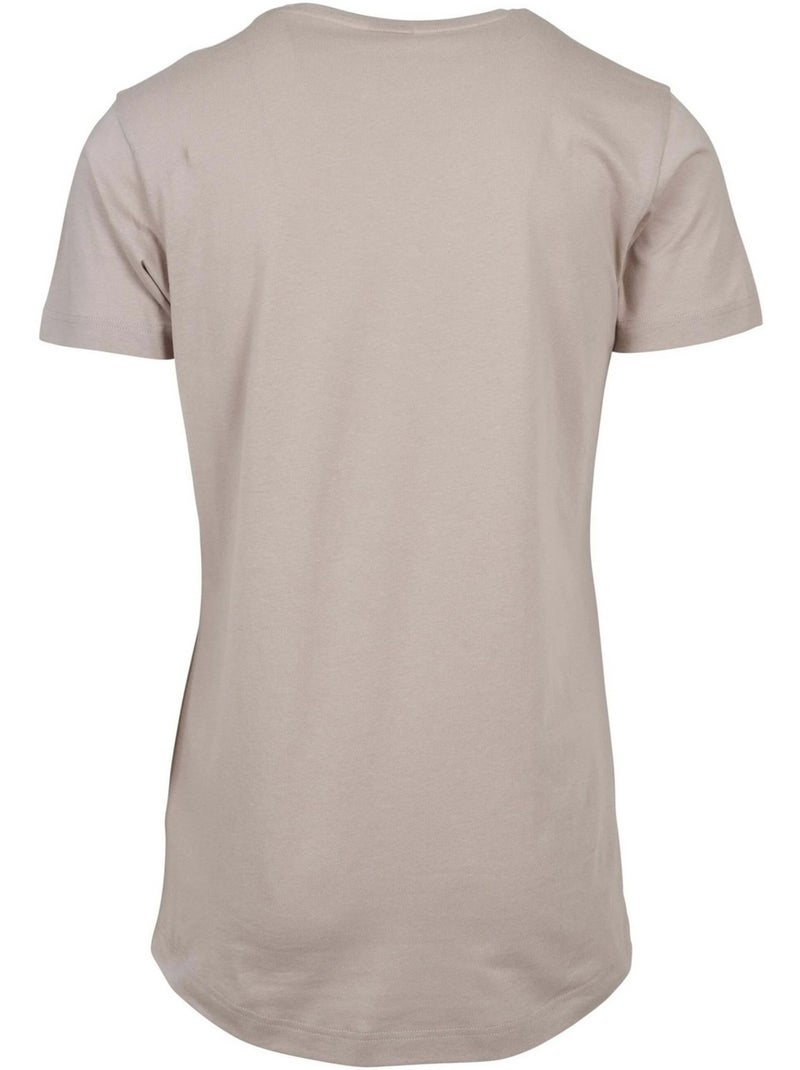 Urban Classics - T-shirt motif/style Façonné Beige foncé - Kiabi