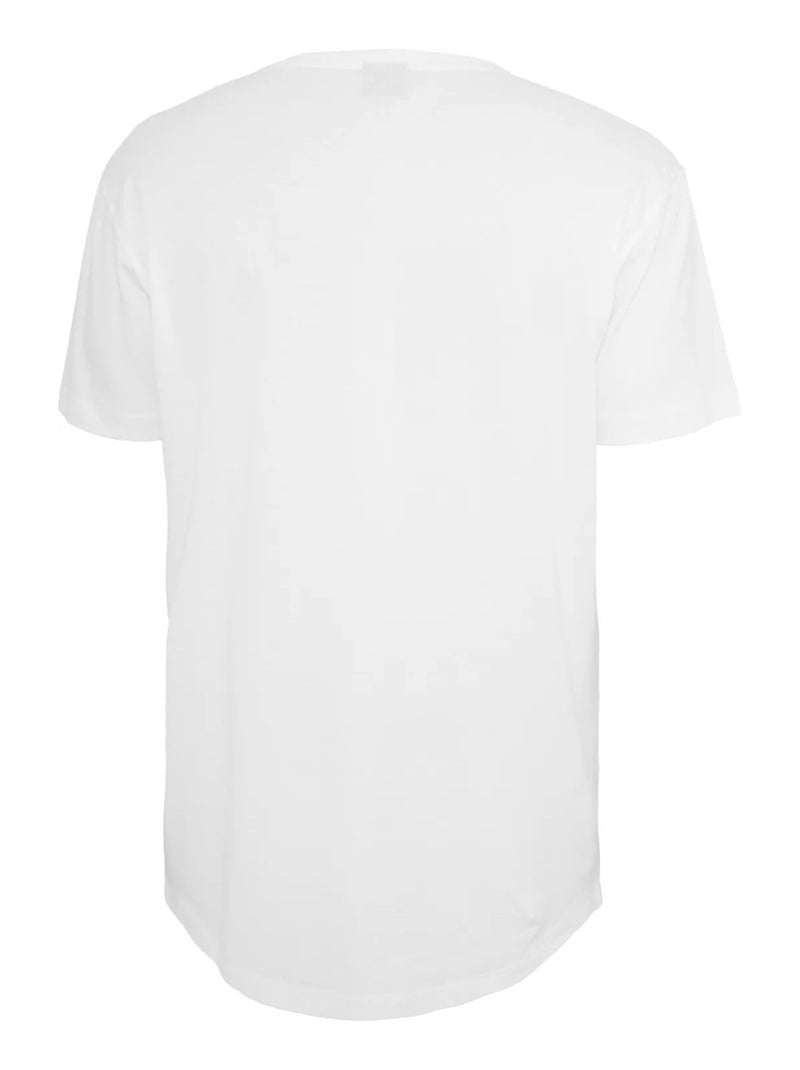 Urban Classics - T-shirt motif/style Façonné Blanc - Kiabi