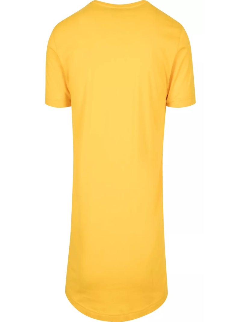 Urban Classics - T-shirt motif/style Façonné Jaune foncé - Kiabi
