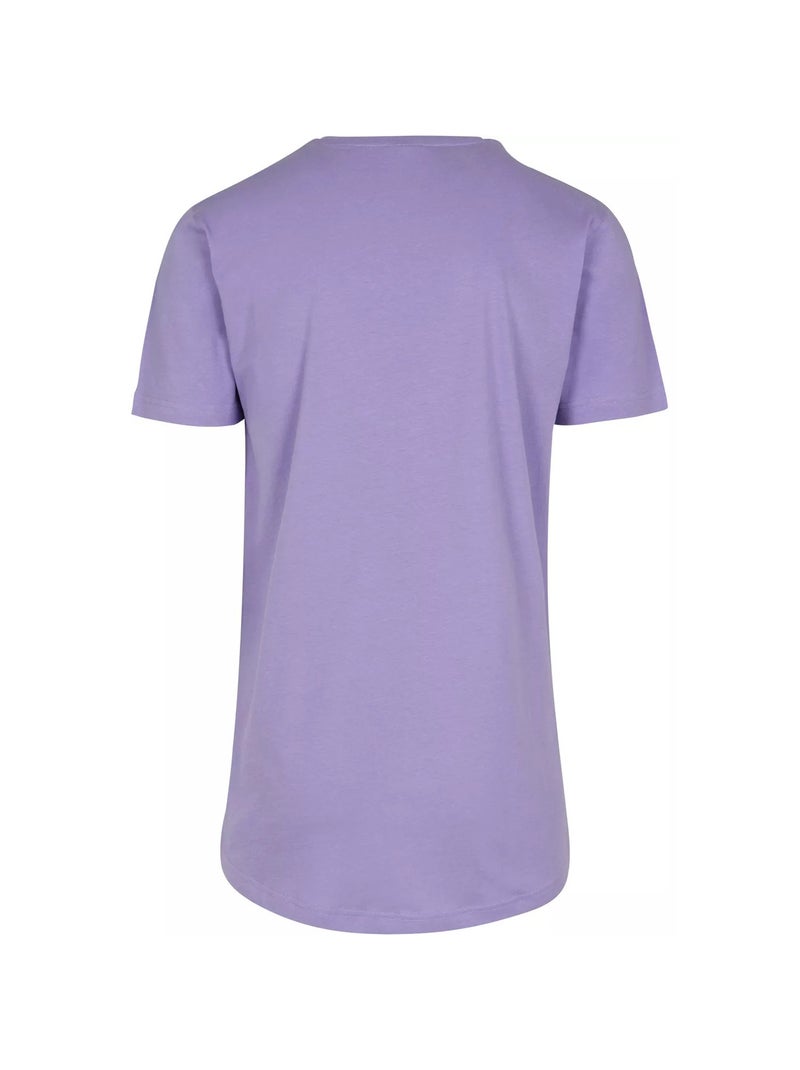 Urban Classics - T-shirt motif/style Façonné Lavande - Kiabi