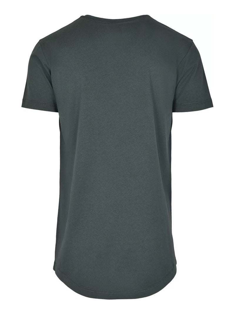 Urban Classics - T-shirt motif/style Façonné Vert bouteille - Kiabi