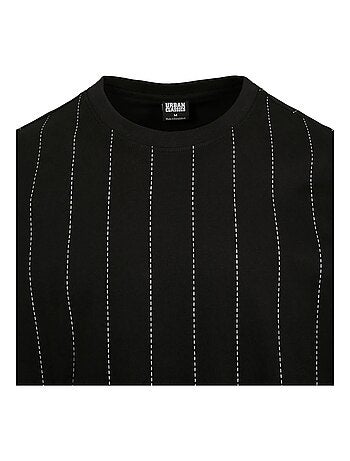 Urban Classics - T-shirt motif/style fines rayures