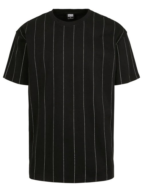 Urban Classics - T-shirt motif/style fines rayures - Kiabi