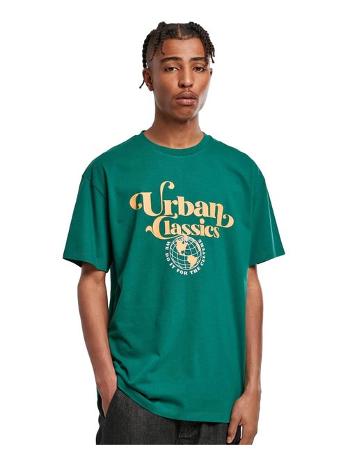 Urban Classics - T-shirt motif/style Globe - Kiabi