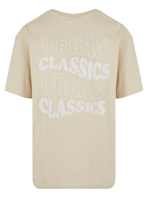 Urban Classics - T-shirt motif/style logo ondulé - Kiabi