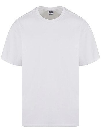 Urban Classics - T-shirt motif/style logo ondulé