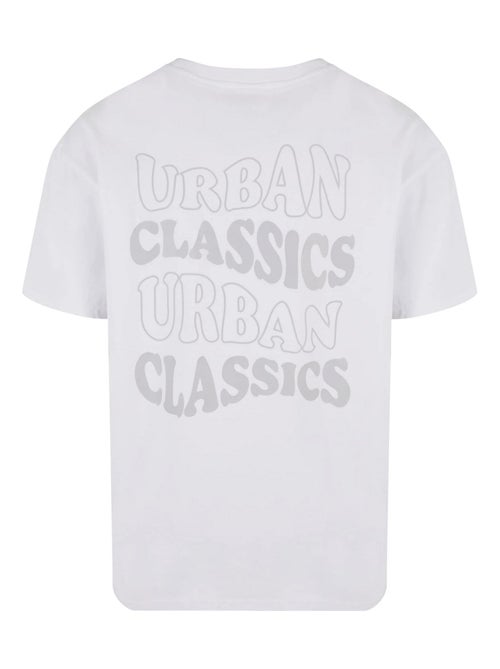 Urban Classics - T-shirt motif/style logo ondulé - Kiabi