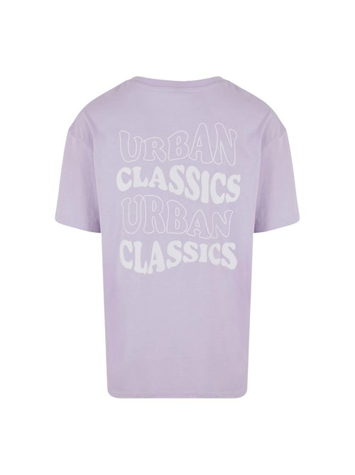 Urban Classics - T-shirt motif/style logo ondulé - Kiabi
