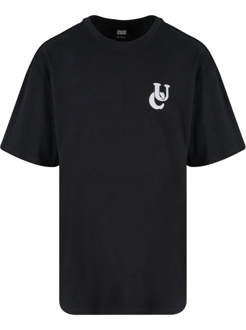 Urban Classics - T-shirt motif/style logo ondulé - Kiabi