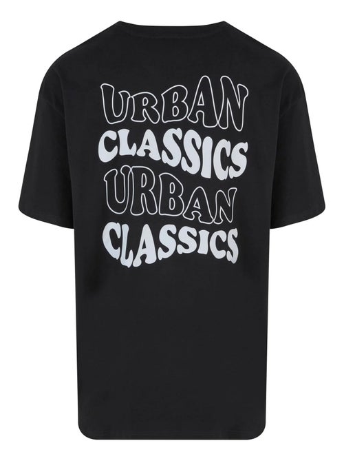 Urban Classics - T-shirt motif/style logo ondulé - Kiabi