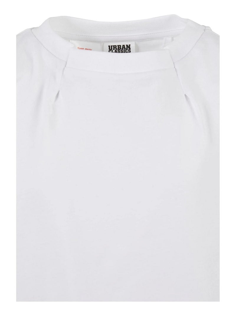 Urban Classics - T-shirt motif/style Plissé Blanc - Kiabi