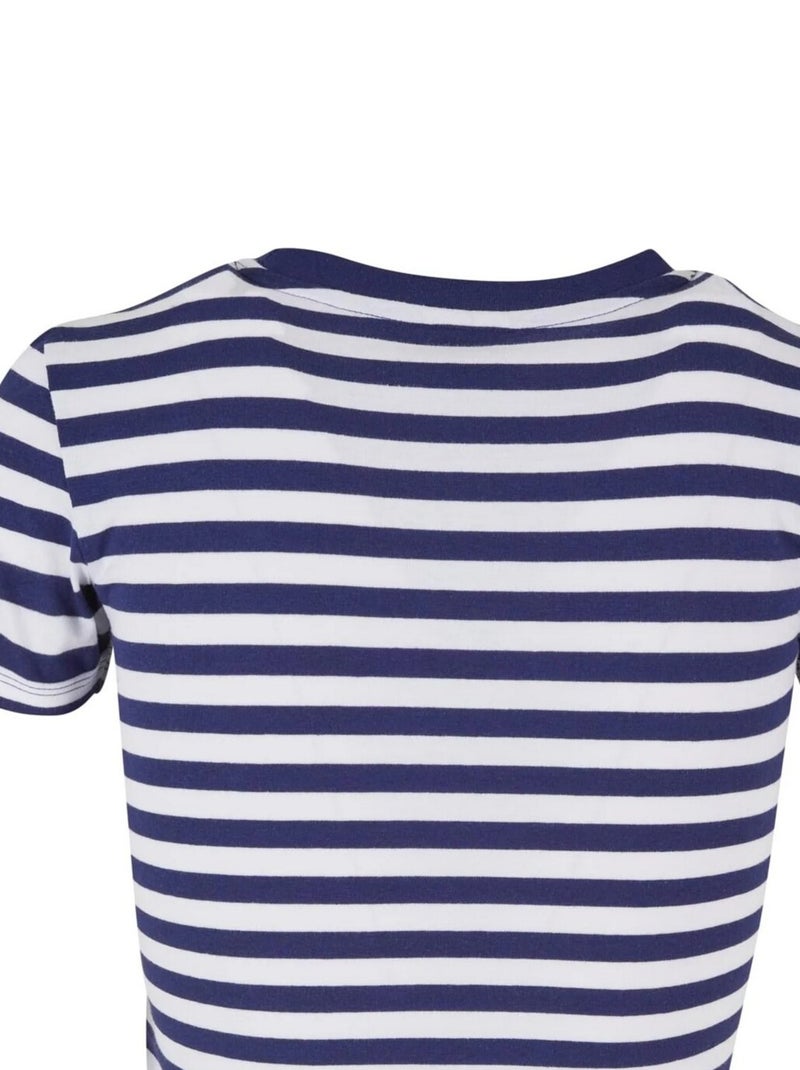 Urban Classics - T-shirt motif/style rayé Blanc Bleu - Kiabi