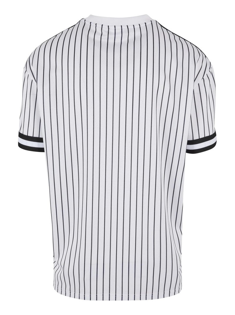 Urban Classics - T-shirt motif/style rayé Blanc Noir - Kiabi