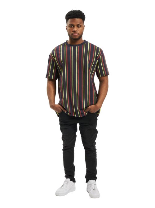 Urban Classics - T-shirt motif/style rayures rétro - Kiabi