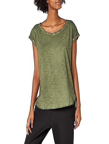 Urban Classics - T-shirt motif/style teinture par pulvérisation