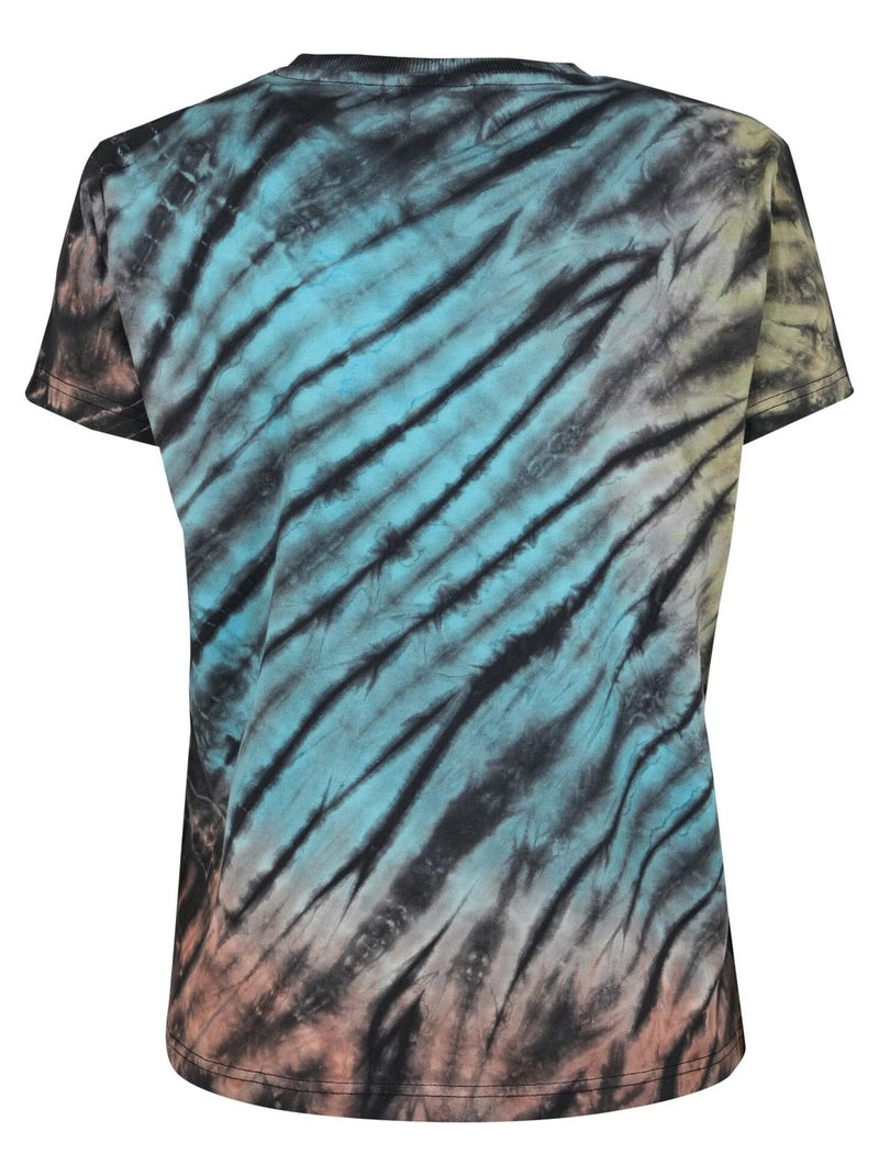Urban Classics - T-shirt motif/style tie-dye Noir - Kiabi