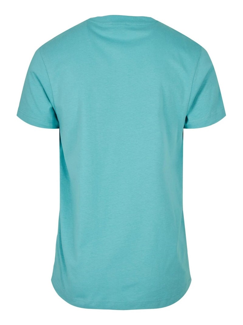 Urban Classics - T-shirt motif/style uni BASIC Bleu turquoise - Kiabi