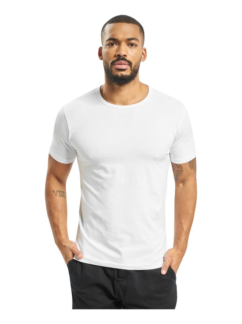 Urban Classics - T-shirt motif/style uni Blanc - Kiabi