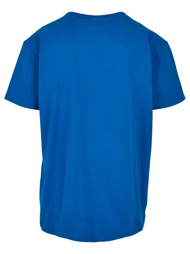 Urban Classics - T-shirt motif/style uni Bleu - Kiabi