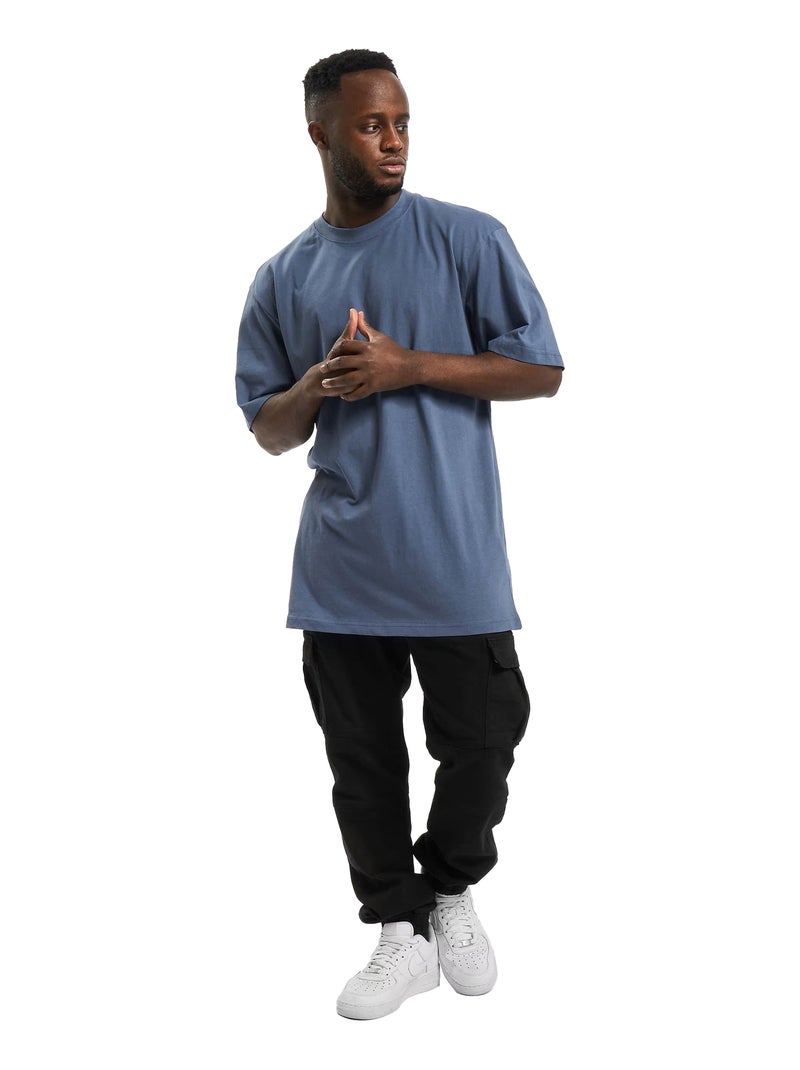 Urban Classics - T-shirt motif/style uni Bleu - Kiabi