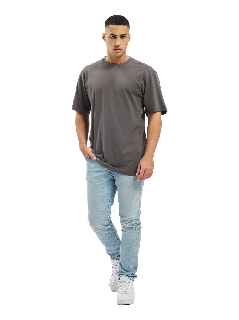 Urban Classics - T-shirt motif/style uni Gris foncé - Kiabi