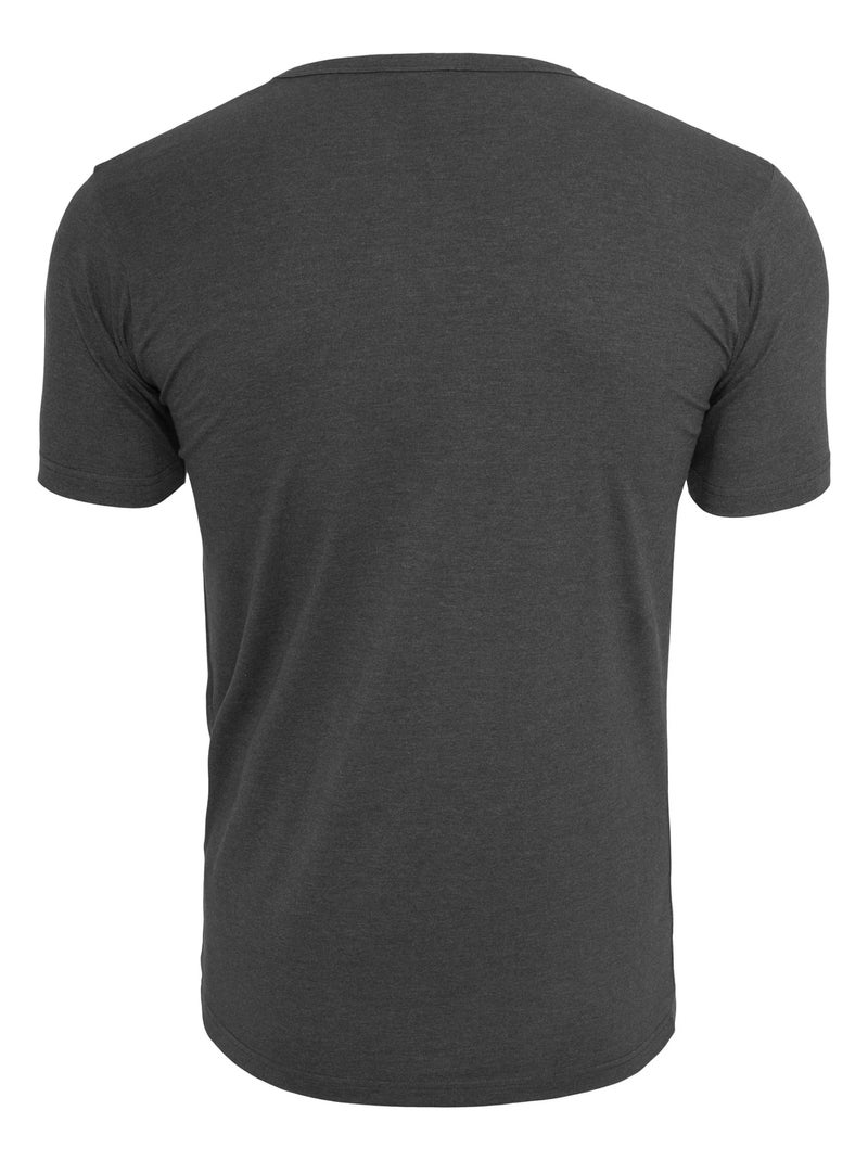 Urban Classics - T-shirt motif/style uni Gris Noir - Kiabi