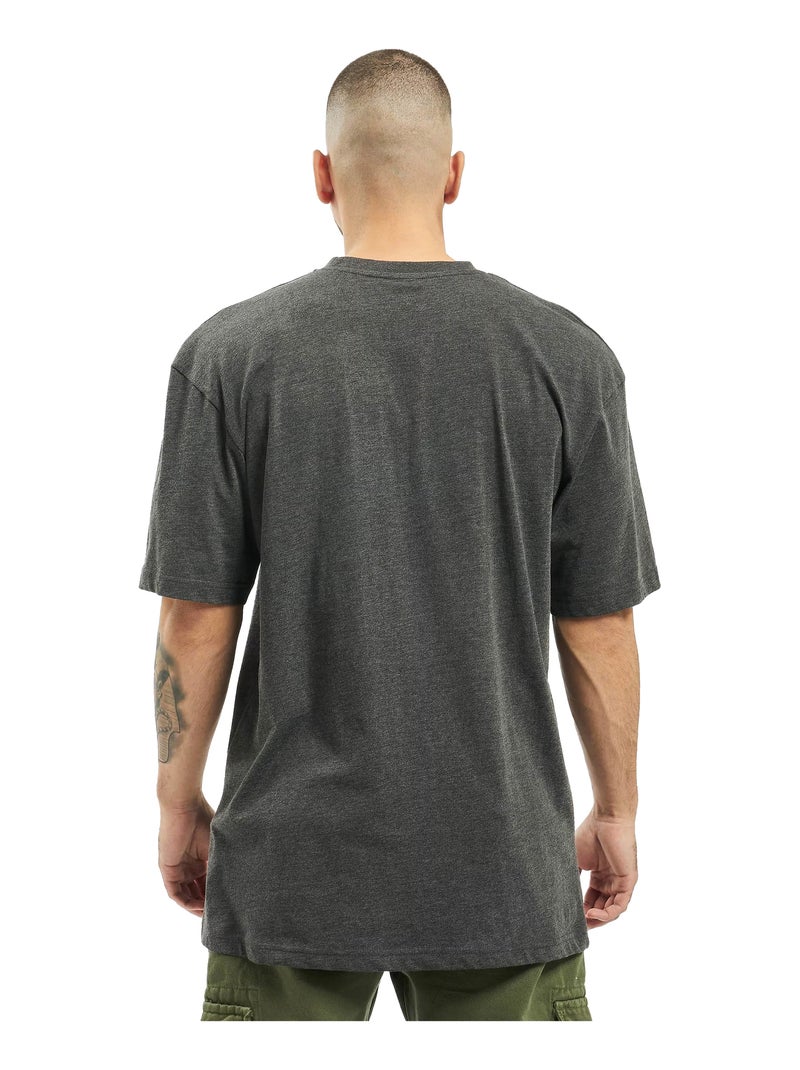 Urban Classics - T-shirt motif/style uni Gris Noir - Kiabi