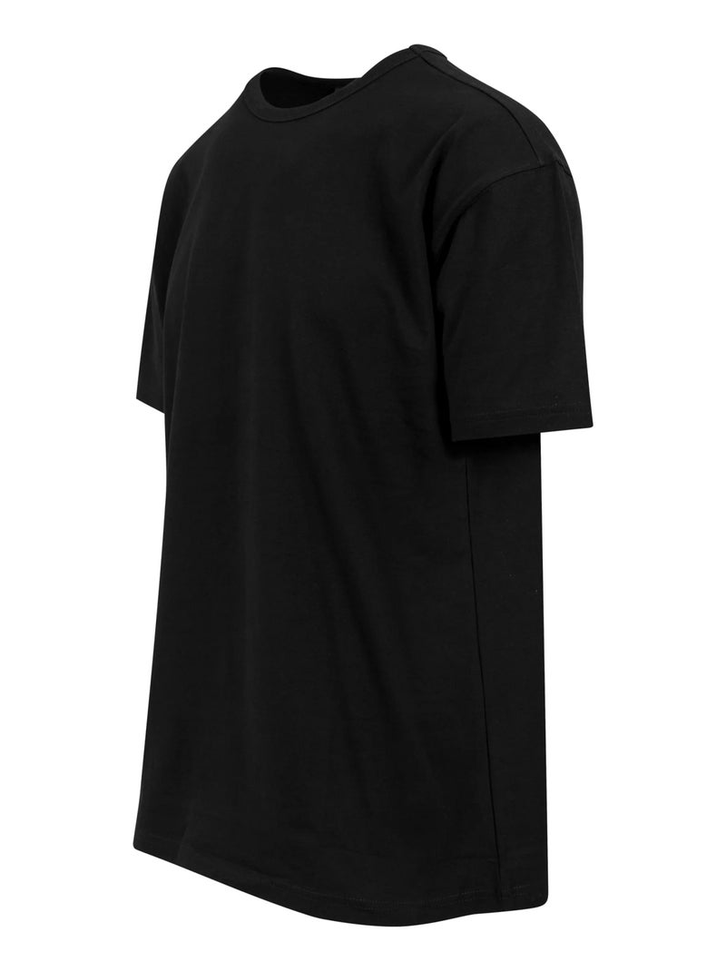 Urban Classics - T-shirt motif/style uni Noir - Kiabi