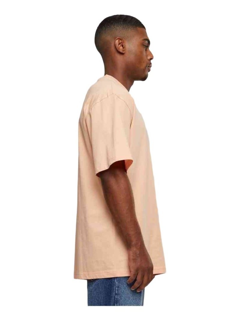 Urban Classics - T-shirt motif/style uni Orange clair - Kiabi