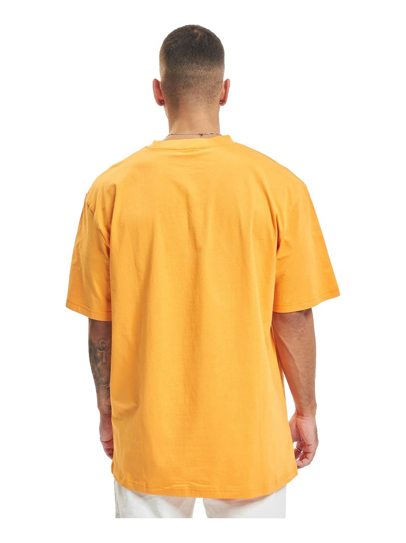Urban Classics - T-shirt motif/style uni Orange - Kiabi