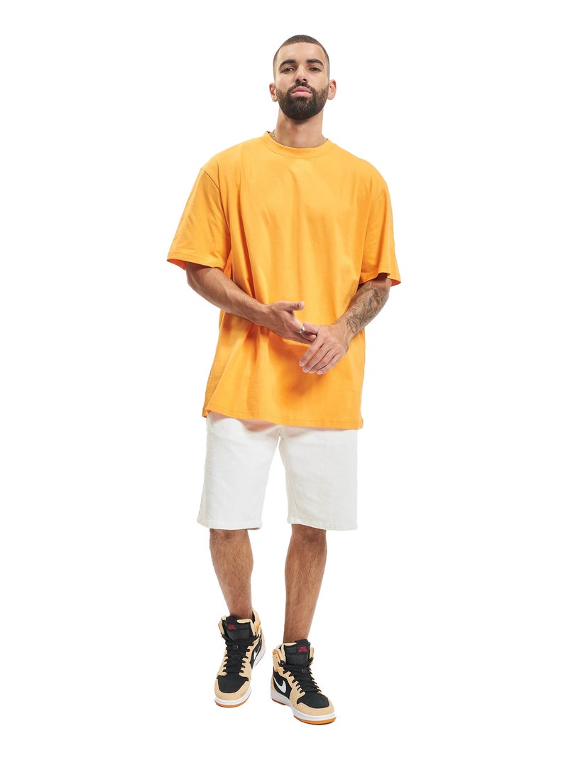 Urban Classics - T-shirt motif/style uni Orange - Kiabi