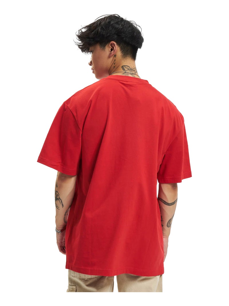 Urban Classics - T-shirt motif/style uni Rouge - Kiabi