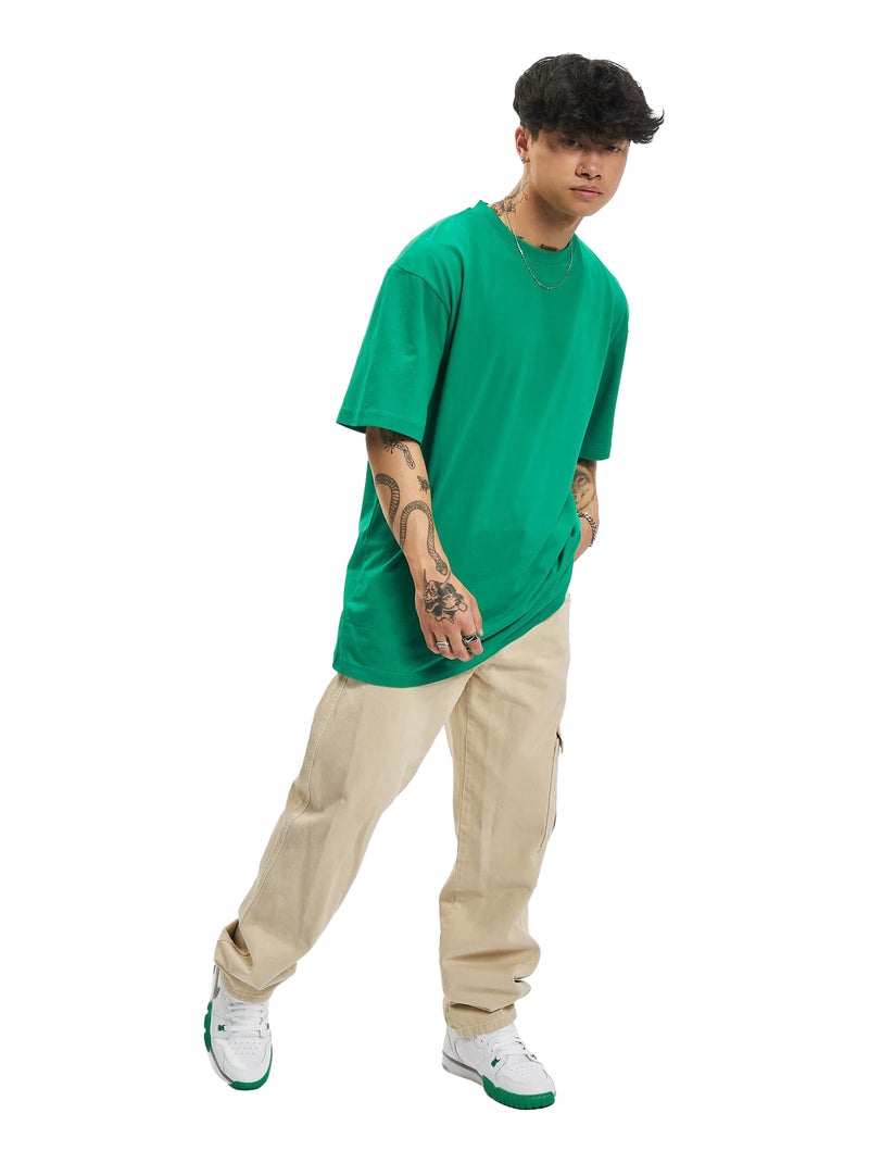 Urban Classics - T-shirt motif/style uni Vert - Kiabi