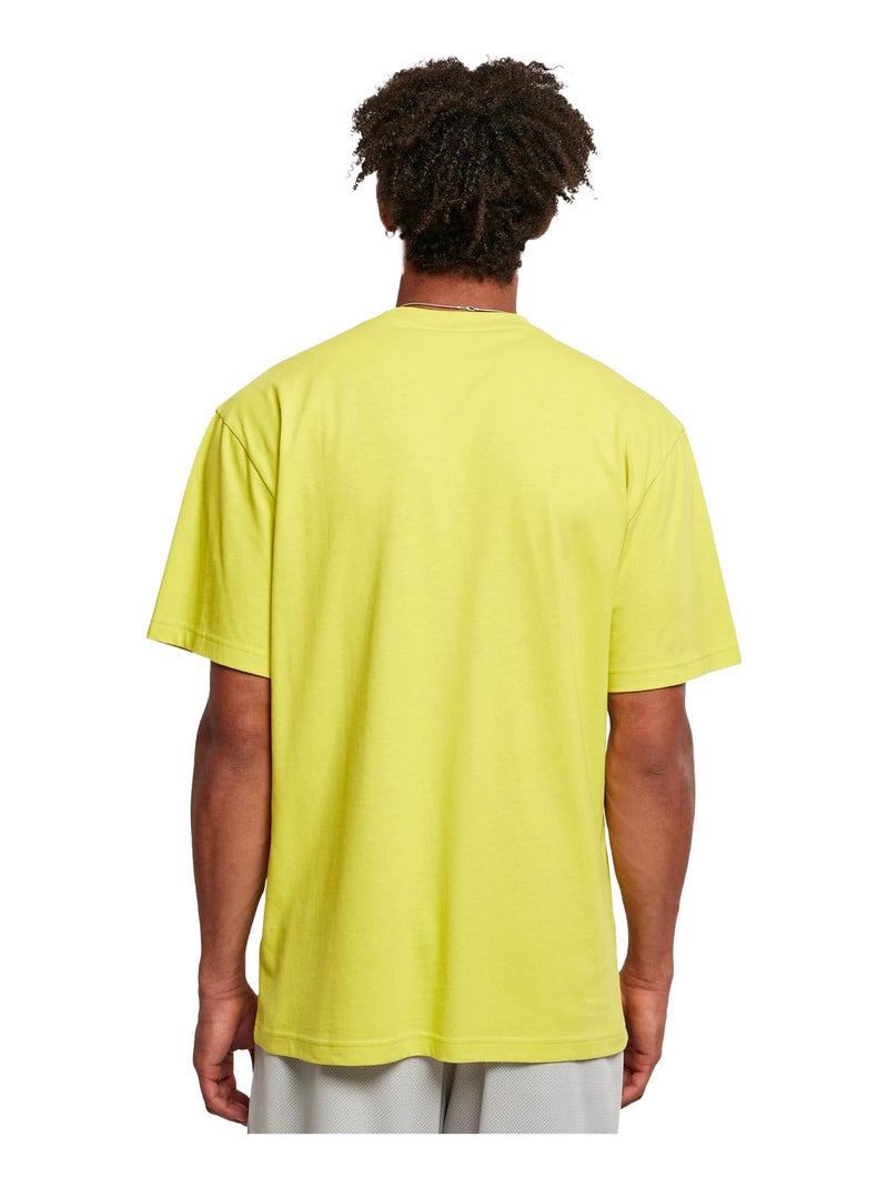 Urban Classics - T-shirt motif/style uni Vert tilleul - Kiabi