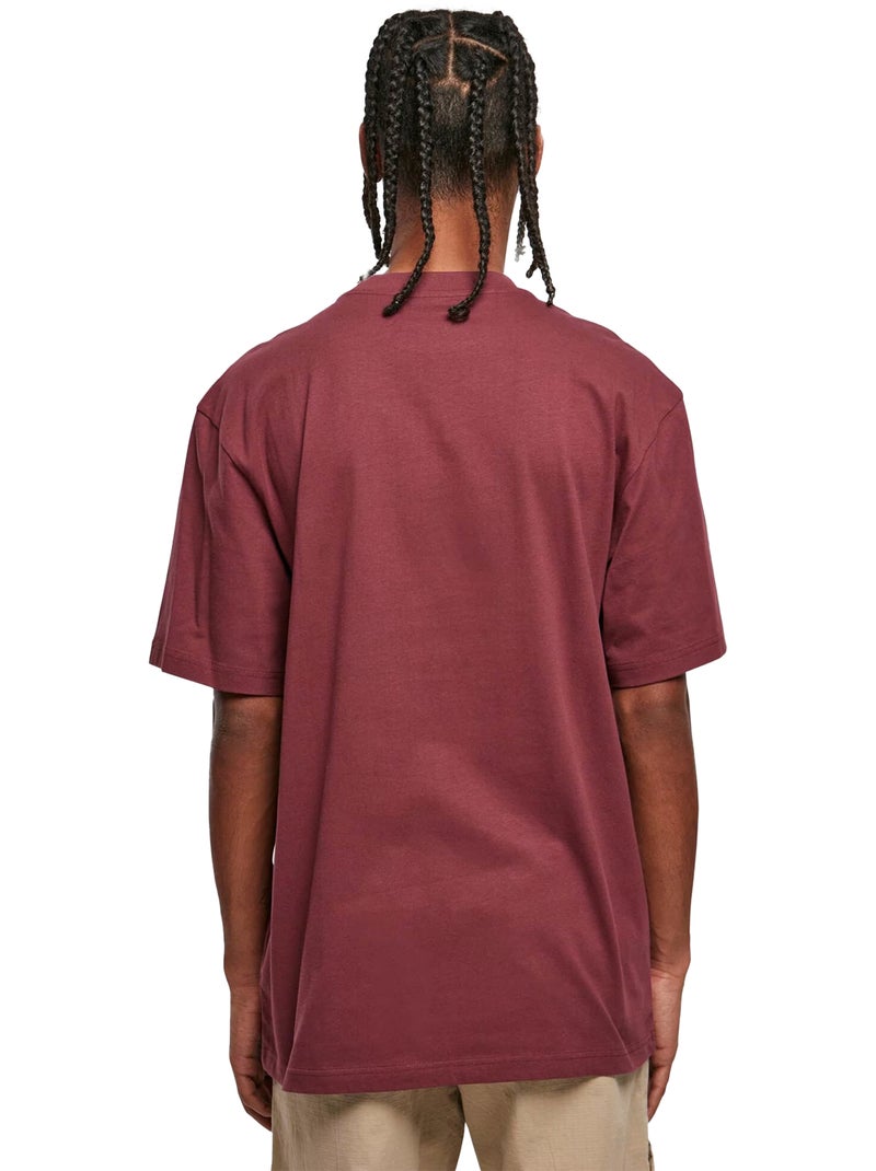Urban Classics - T-shirt motif/style uni Violet clair - Kiabi
