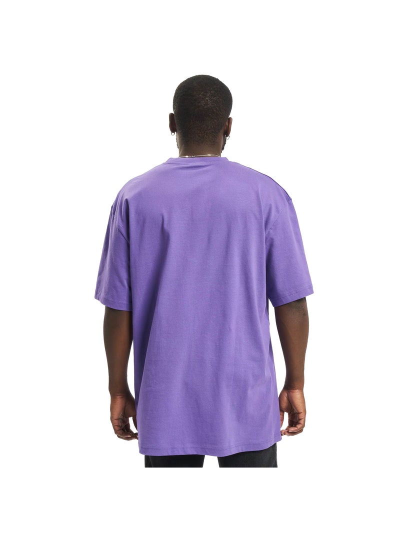 Urban Classics - T-shirt motif/style uni Violet figue - Kiabi