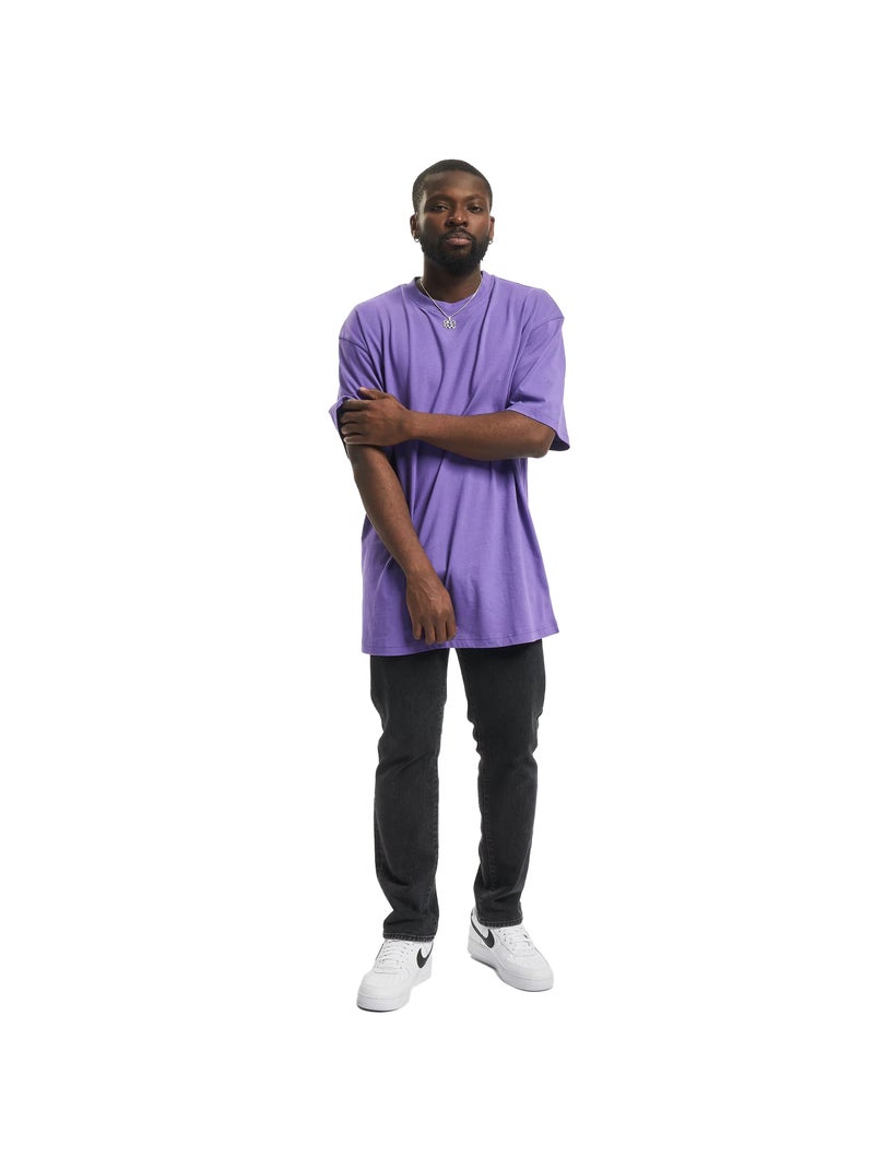 Urban Classics - T-shirt motif/style uni Violet figue - Kiabi