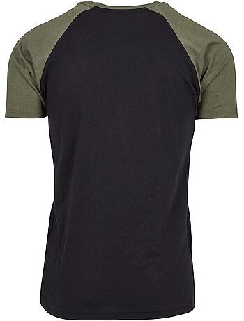 Urban Classics - T-shirt manches raglan motif/style Contrasté
