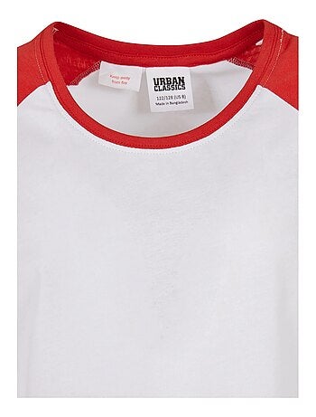 Urban Classics - T-shirts manches raglan motif/style Contrasté