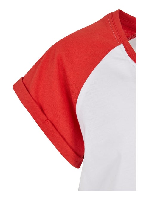 Urban Classics - T-shirts manches raglan motif/style Contrasté - Kiabi