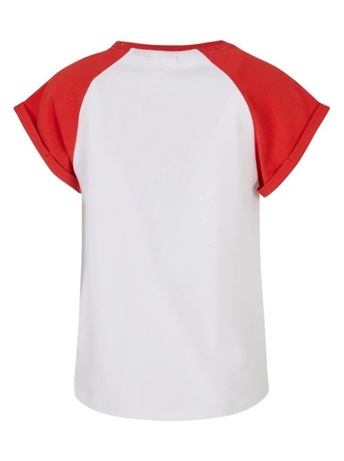 Urban Classics - T-shirts manches raglan motif/style Contrasté - Kiabi