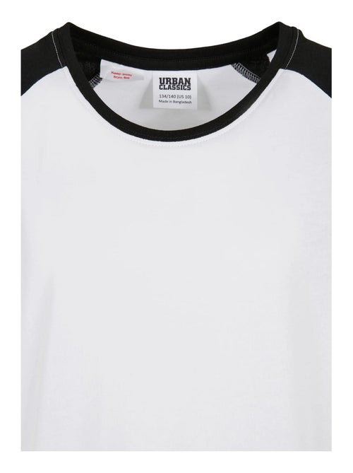 Urban Classics - T-shirts manches raglan motif/style Contrasté - Kiabi