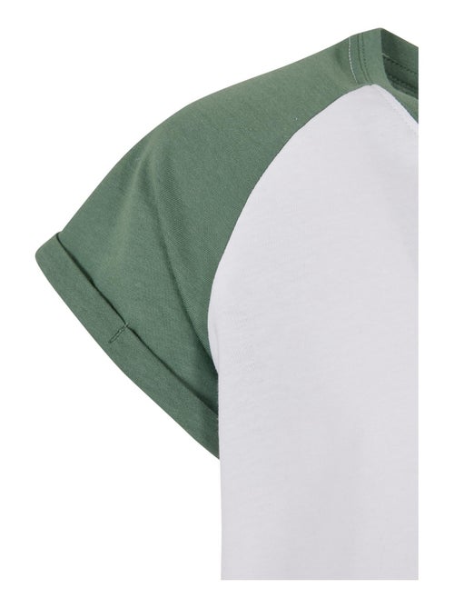 Urban Classics - T-shirts manches raglan motif/style Contrasté - Kiabi
