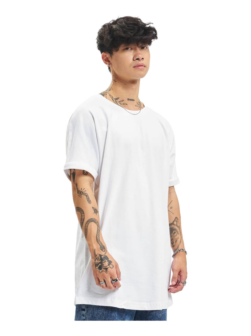 Urban Classics - T-shirts motif/style Façonné Noir Blanc - Kiabi