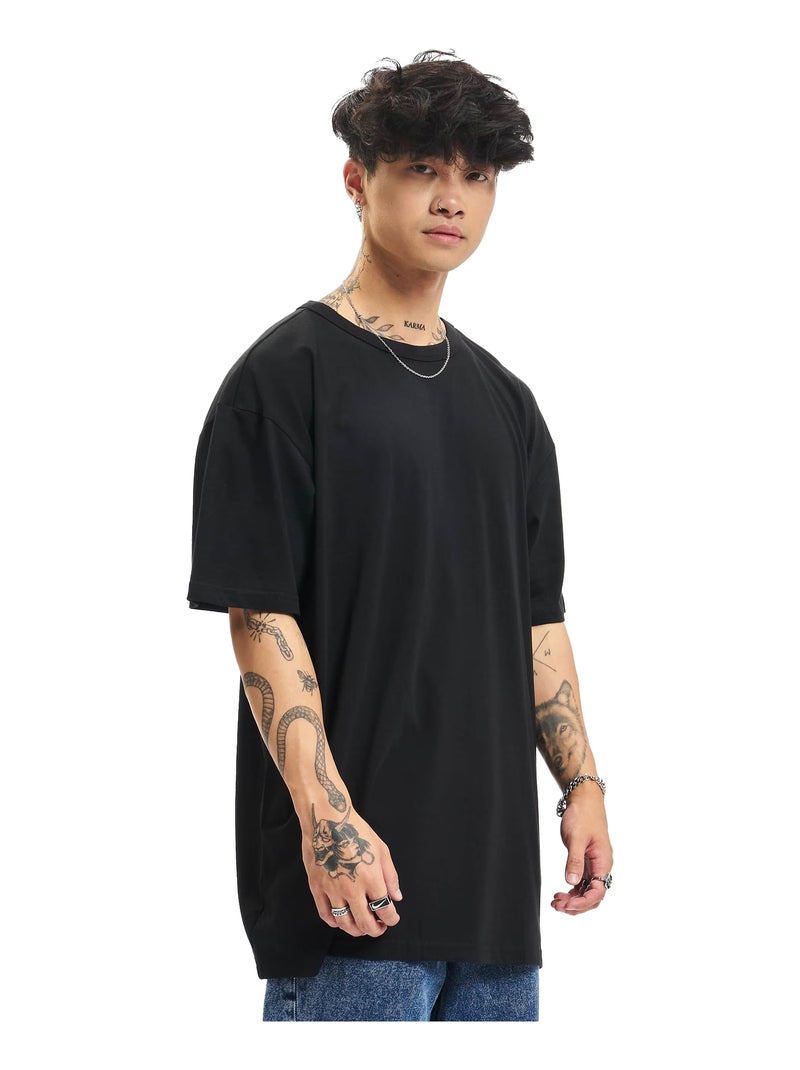 Urban Classics - T-shirts motif/style Façonné Noir - Kiabi